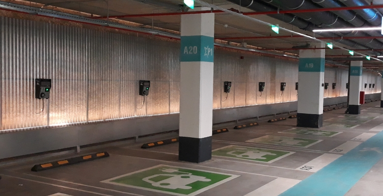 Pârking Solución Vehiculo Electrico SIMON