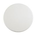 <p class=>Vista frontal Tapa para caja redonda ø80mm blanca �鶹��ýӳ��</p>