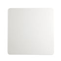 <p class=>Vista frontal Tapa para caja cuadrada 100x100mm blanca �鶹��ýӳ��</p>