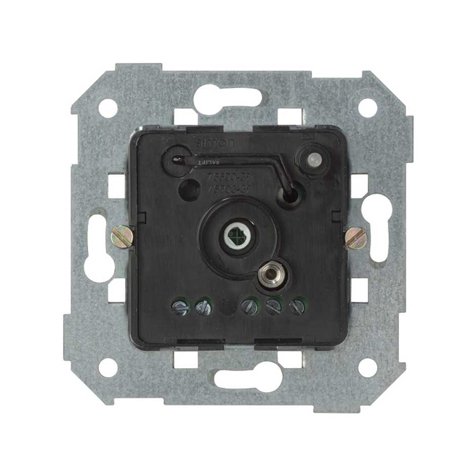 Flush mount thermostat for heating/cooling SIMON