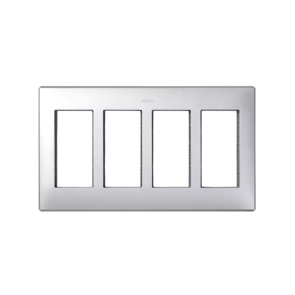 Flushmount wall frame and frame holders for 4 double elements