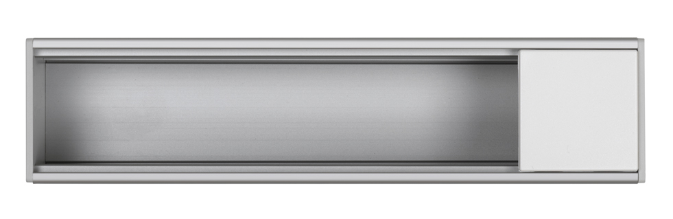 Perfil de aluminio Ofiblock Compact de 4 elementos blanco Simon K45 | SIMON