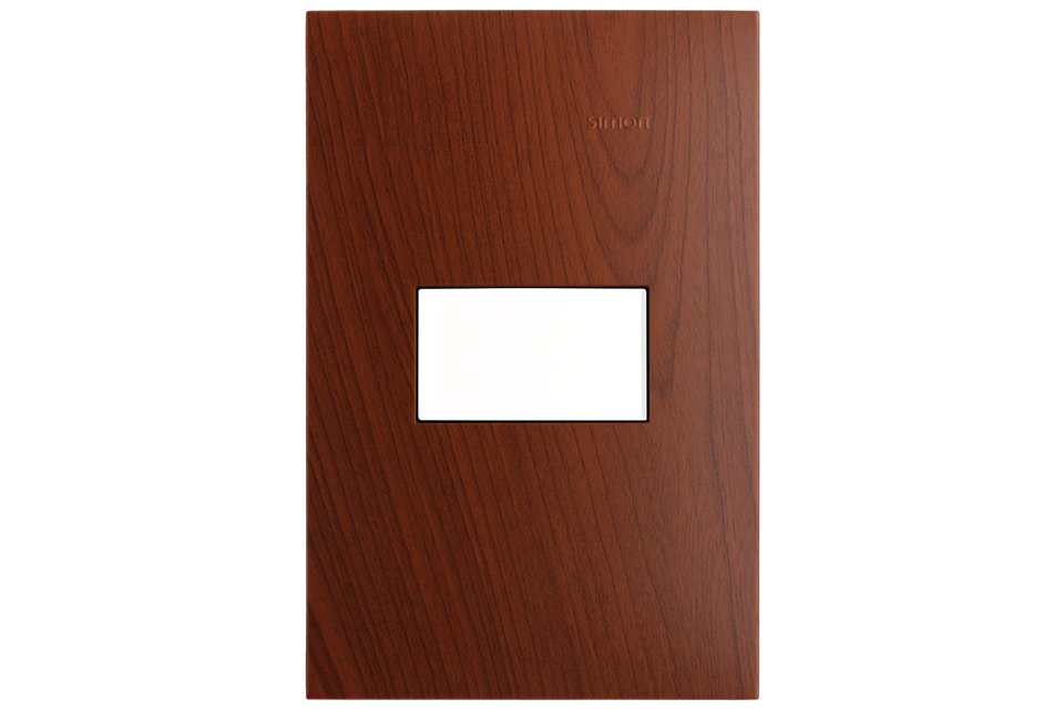 Simon 25 plus Madera con blanco