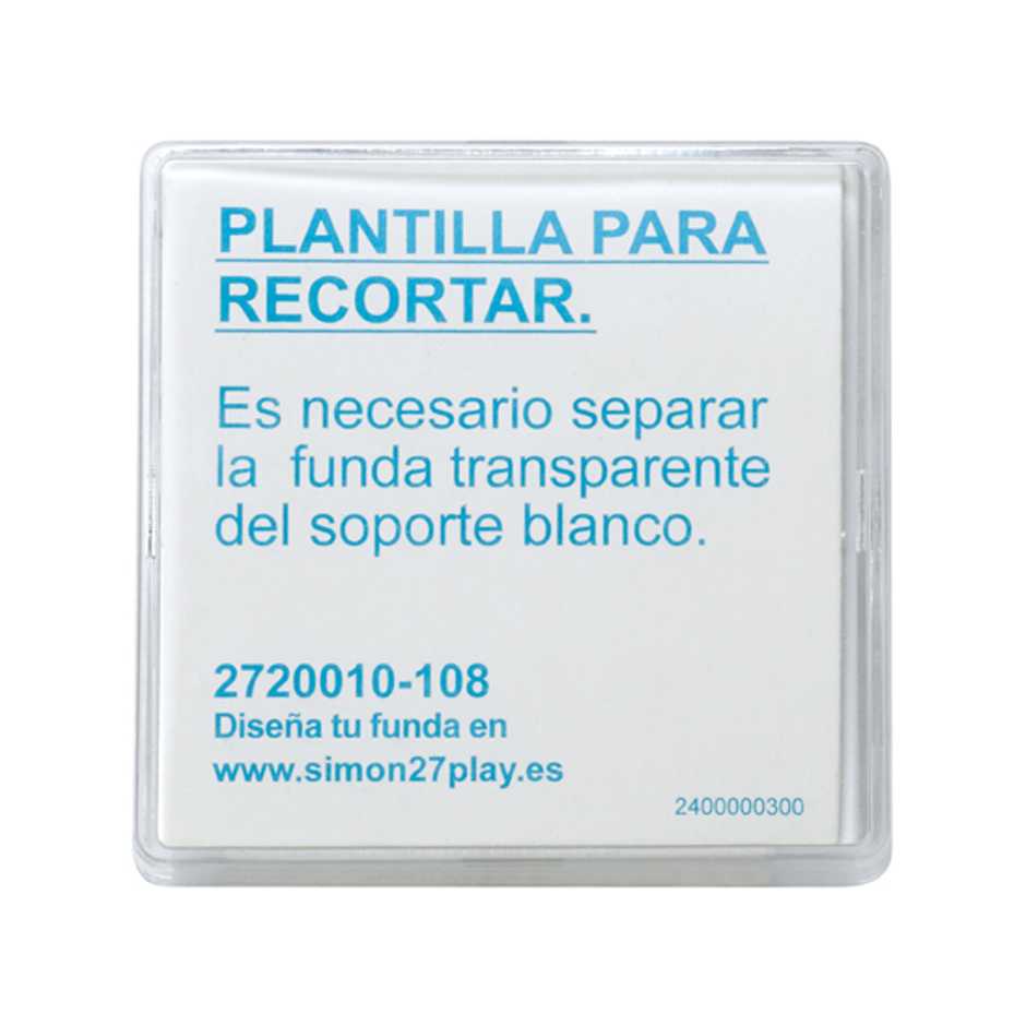 Interruptor Unipolar Blanco Simon 27 Play - Referencia 27101-65