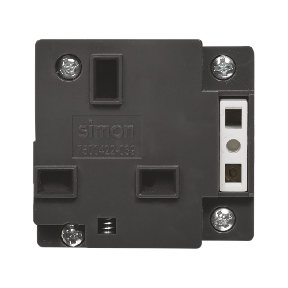 British socket outlet 13A 250V with switch and screw terminal