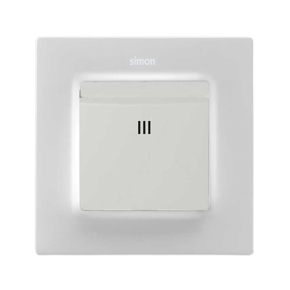 Simon 8200026-090 Interruptor De Luz Plástico Blanco