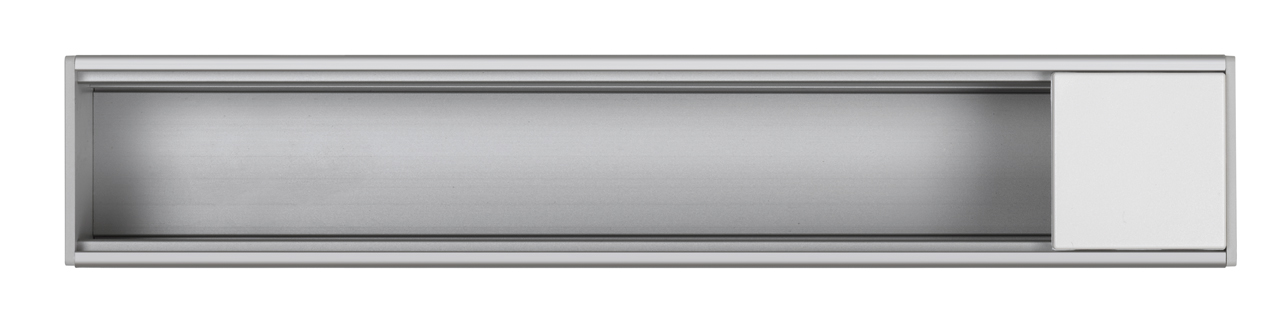 Perfil de aluminio Ofiblock Compact de 5 elementos blanco Simon K45 | SIMON