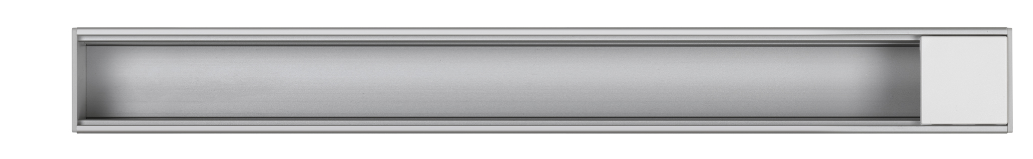 Perfil de aluminio Ofiblock Compact de 9 elementos blanco Simon K45 | SIMON