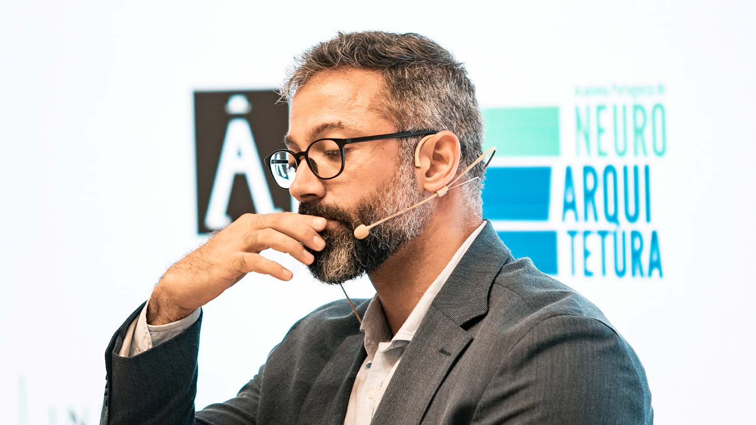 Juan Luis Higuera-Trujillo, en la primera jornada de simposio 