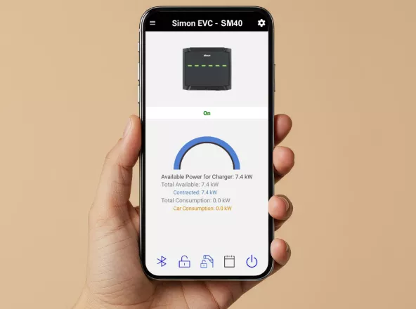 Gestión de energía a través de la app Plug&Drive