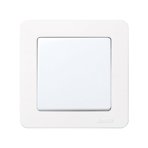 Surface-mount box for 1 element white Simon 27 | SIMON