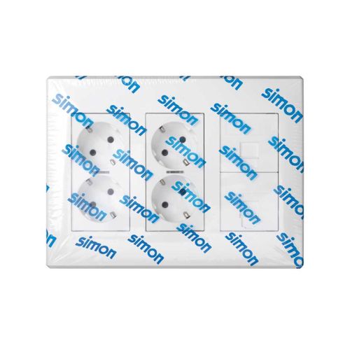 51050004-030 Base Caja Superficie Para Kit 4 Mod Bl