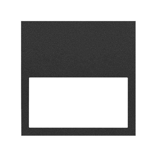 Marco de aluminio C2 negro mate 50x100 cm Nielsen