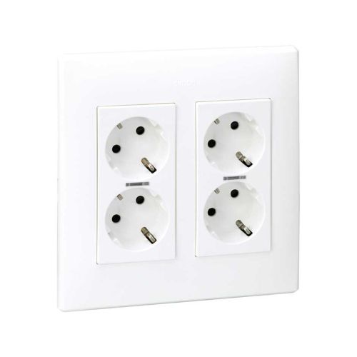 ⇒ Comprar Caja electricidad superficie doble blanco serie 10 simon  f1090752030 ▷ Más de 200 tiendas ✔️