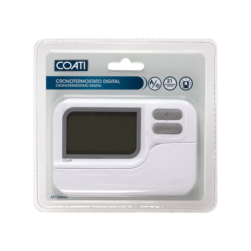 COATI Cronotermostato Digital para Calefacción y Aire Acondicionado Coati