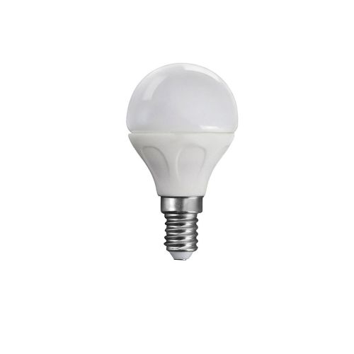 Bombilla con filamento LED mini globo transparente - DUOLEC - E14 luz fría  4W