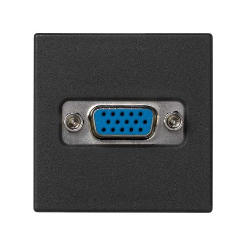 Conector USB 2.0 Tipo A hembra con placa embellecedora blanco Simon K45