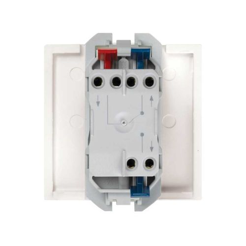 Conmutador 16 AX 250V~ Con Sistema De Embornamiento Rápido Blanco Simon 27 Play