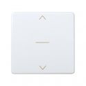 Switch for blinds with 3 positions 10A 250V~ Simon 27 Play white front view