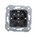 <p class=>Vista frontal base enchufe sistema francés 16 A 250V~</p>