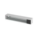<p class=>Vista frontal perfil de aluminio Ofiblock Line para cableado trasero Simon K45 grafito</p>
