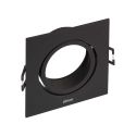 <p class=>Vista perspectiva Downlight 704 Marco Orientable Cuadrado Negro</p>
