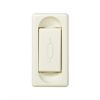 Fuse-holder base Simon 27 Play ivory front view
