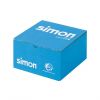 Adjustable floor box for 2 elements Simon 500 Cima graphite packaging