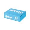 Depth expander for 4 double elements Simon 500 Cima white packaging