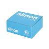 Base pour boîte murale en saillie 3 modules doubles blanche Simon 500 Cima emballage